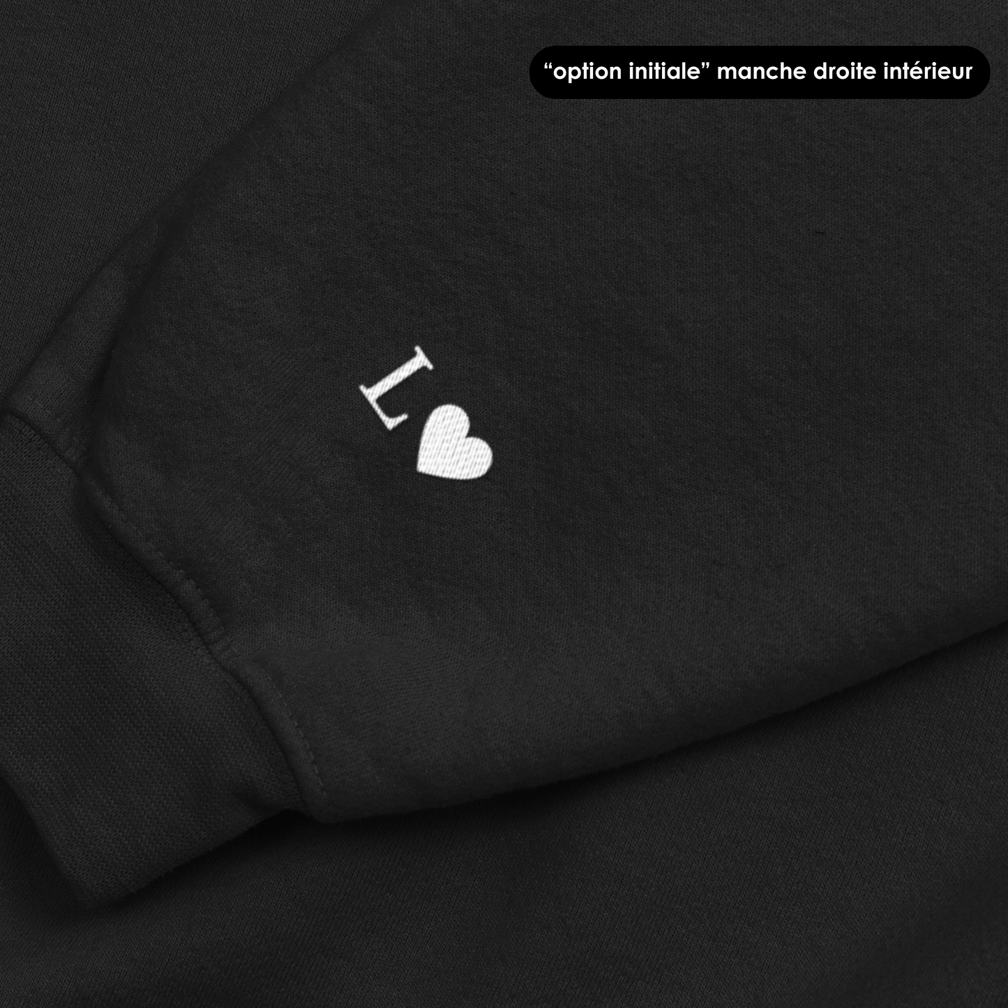 Sweat avec (ou sans) capuche unisexe - "Team Conrad"