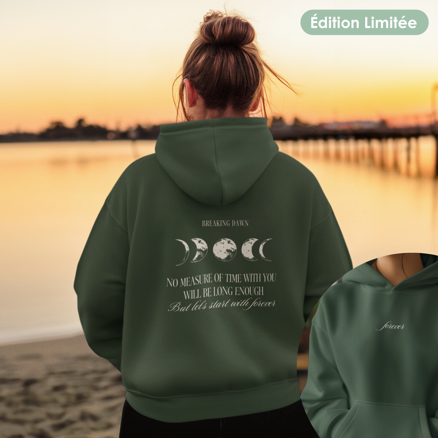 Sweat com Capuz Unissexo "Forever" | Edição Limitada