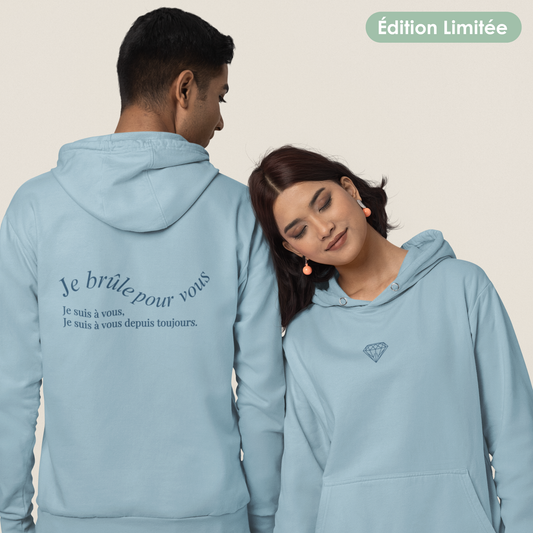 Sweat à capuche unisexe - "I burn for you" | Édition Limitée