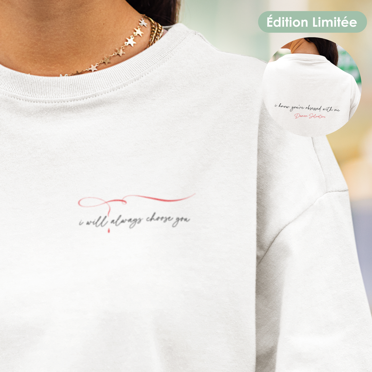 T-Shirt unisexe - "Always choose you"