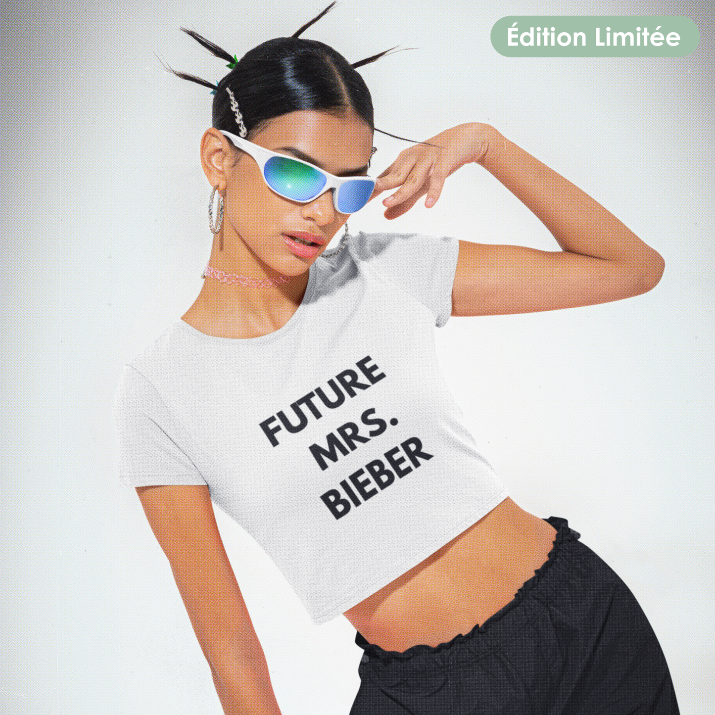 Crop Top "MRS. BIEBER" | Edizione Limitata