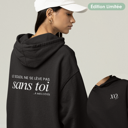 Sweat à capuche unisexe - "By my side" | Édition Limitée