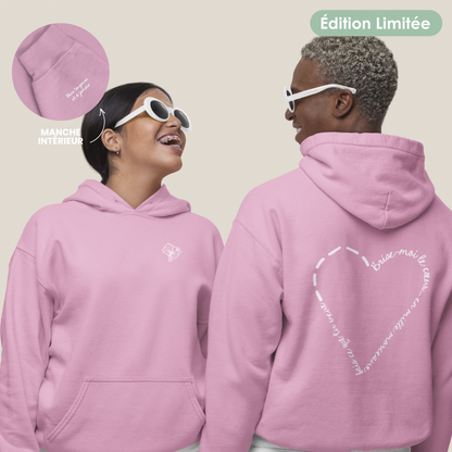 Felpa con cappuccio unisex – "Break My Heart" | Edizione Limitata