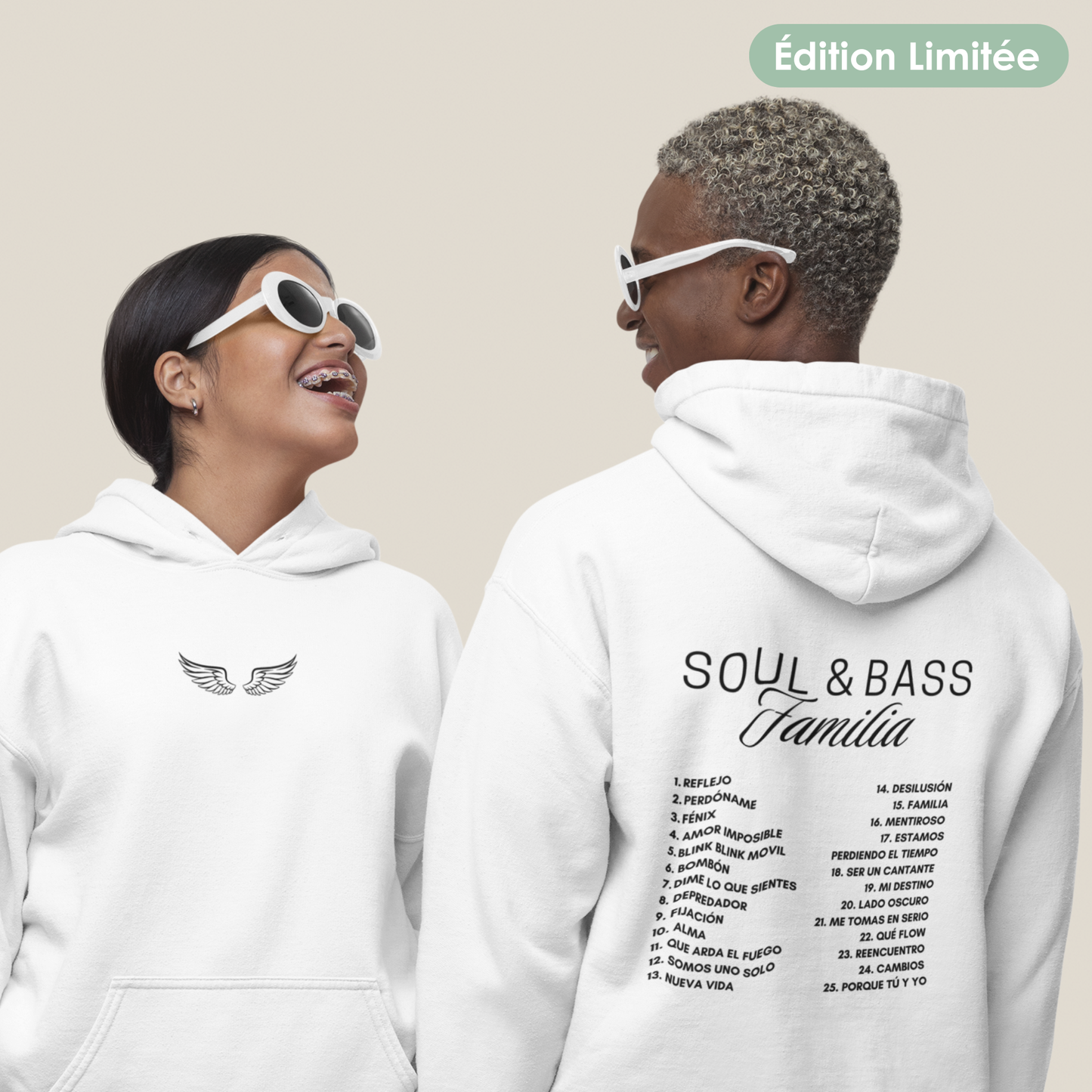 Sweat à capuche unisexe - "Soul & Bass" | Édition Limitée