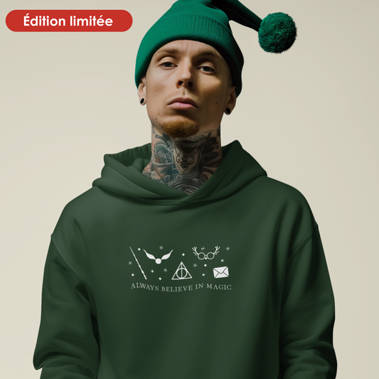 Sweat unisexe avec ou sans capuche – “Always Believe” | Édition Limitée