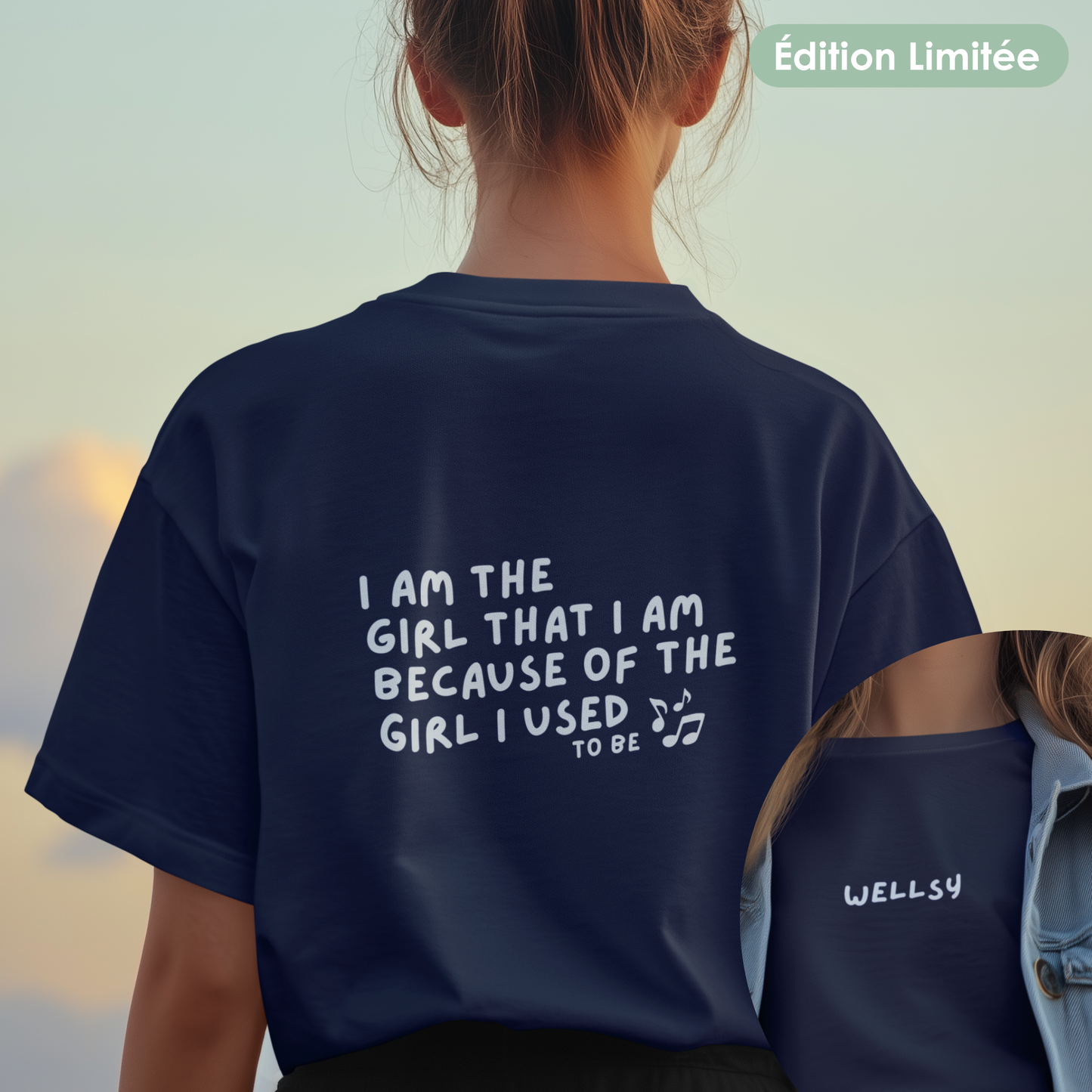 T-Shirt unisexe - "I am the girl"| Édition Limitée
