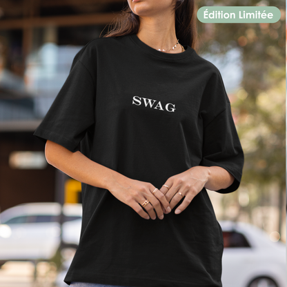 T-Shirt unisex "SWAG" – Playlist personalizzabile