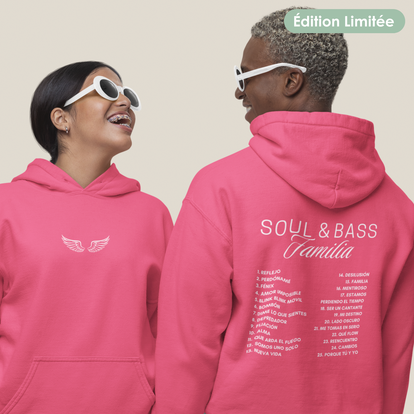 Sweat à capuche unisexe - "Soul & Bass" | Édition Limitée