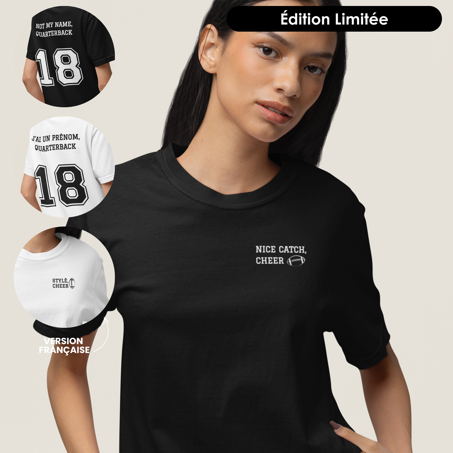 T-Shirt unisexe - "Quarterback" | Édition Limitée