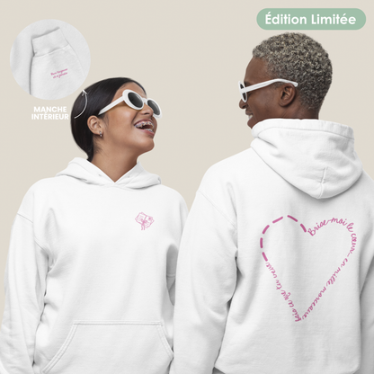 Felpa con cappuccio unisex – "Break My Heart" | Edizione Limitata