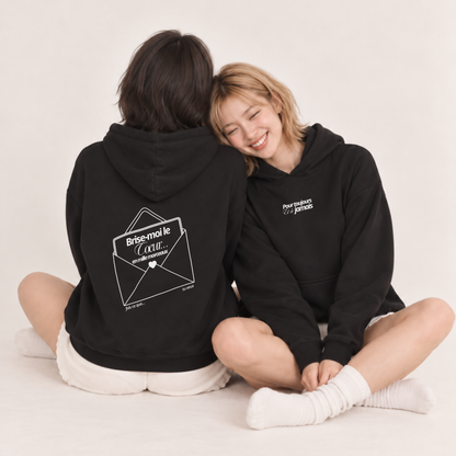 Felpa unisex Tutte le volte che ho scritto ti amo – “Break My Heart”