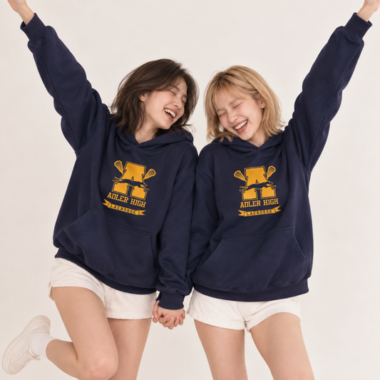 Hoodie unisexe À tous les garçons que j'ai aimés – "Lacrosse"
