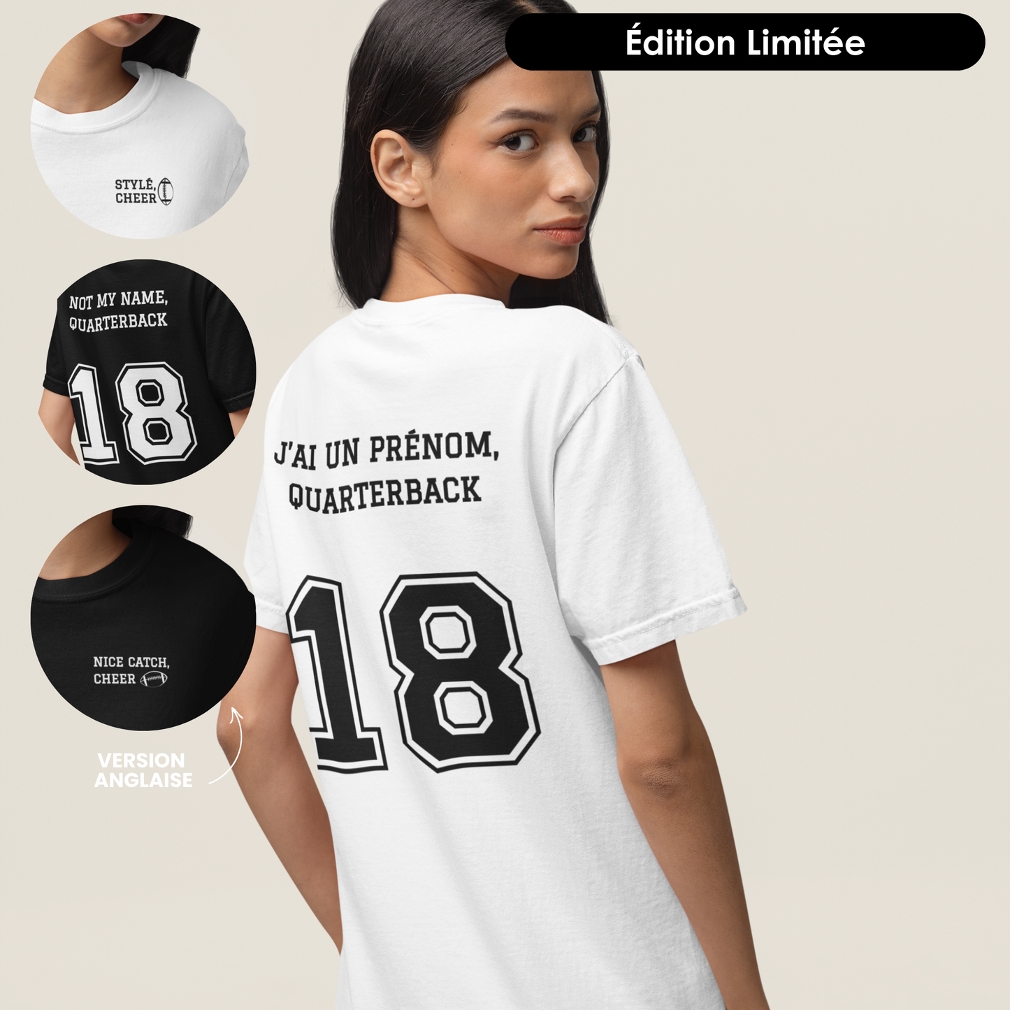 T-Shirt unisexe - "Quarterback" | Édition Limitée
