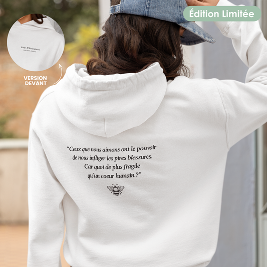 Sweat à capuche unisexe - "Lady Whistledown" | Édition Limitée