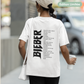 Camiseta unisex "BIEBER" - Lista de reproducción personalizable