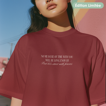 T-shirt Unissexo "Forever" | Edição Limitada