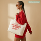 Sac zippé en coton “If You Race, I Race” – Édition Limitée