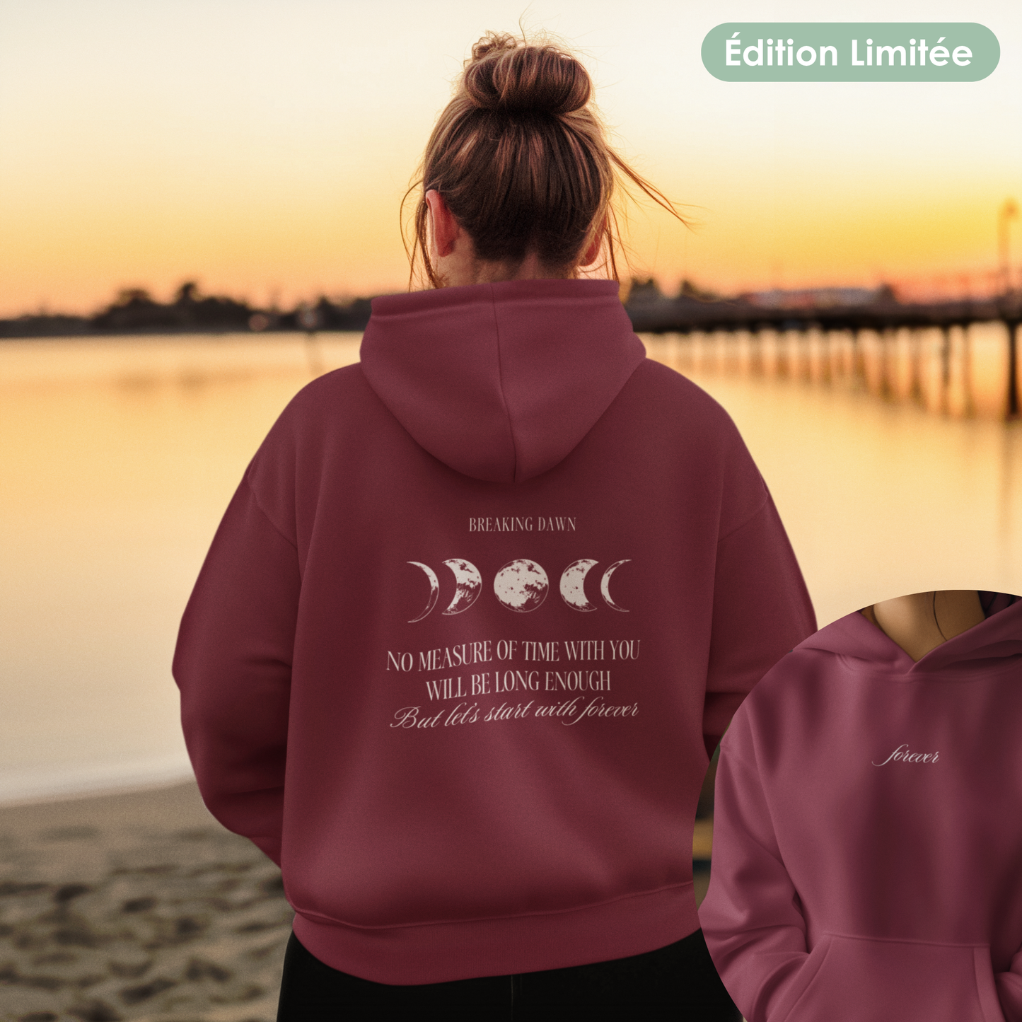 Sweat com Capuz Unissexo "Forever" | Edição Limitada