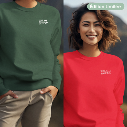 Felpa unisex - "Twilight – Team Edward / Team Jacob" | Edizione Limitata