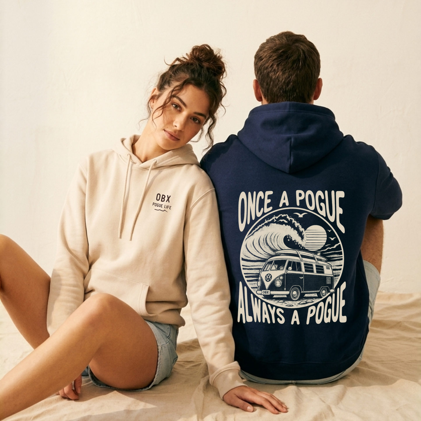 Hoodie unisexe Outer Banks - "OBX"