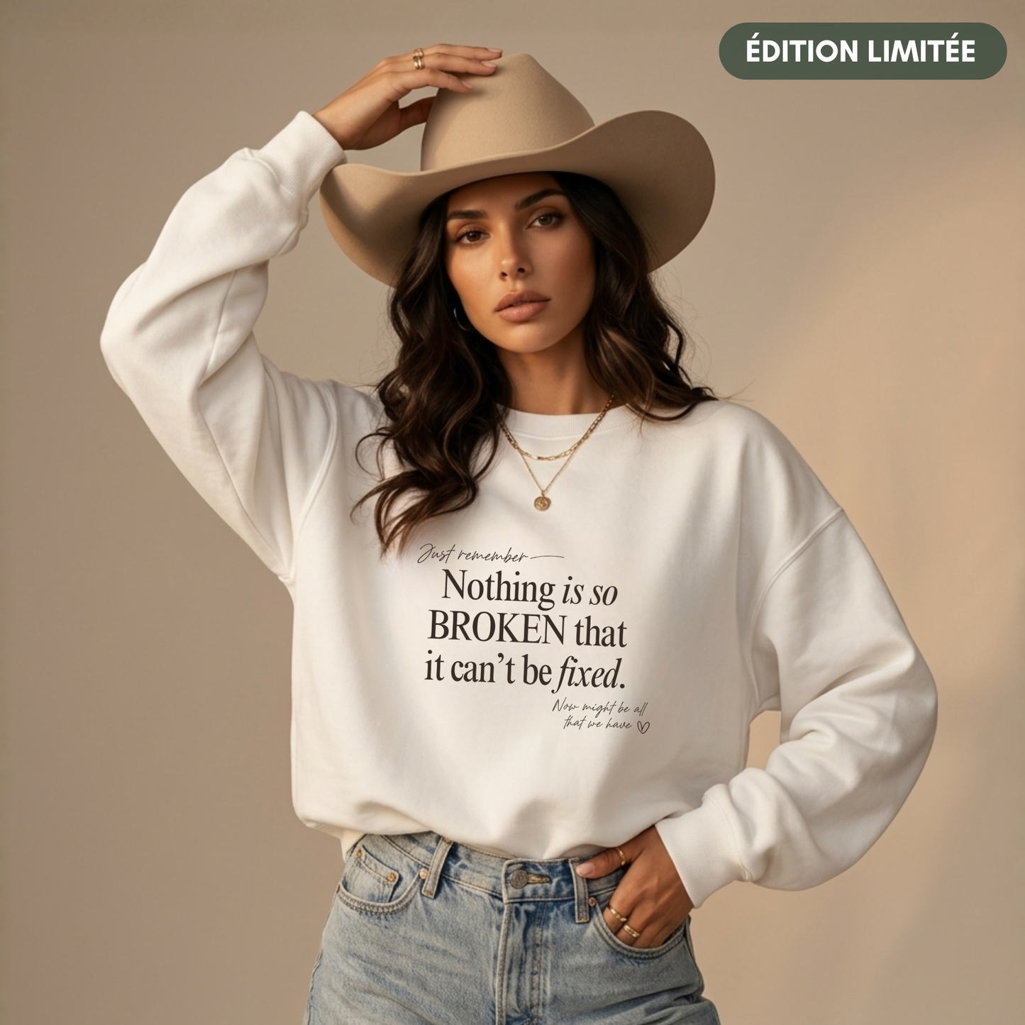Felpa unisex Walter Boys – "Not Broken" | Edizione limitata
