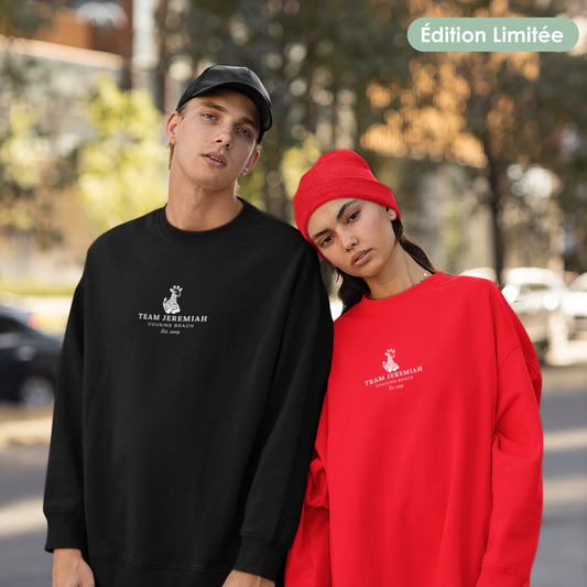 Sweat avec (ou sans) capuche unisexe - "Team Jeremiah"