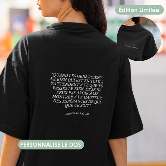 T-shirt personnalise-moi - “Always & Forever”