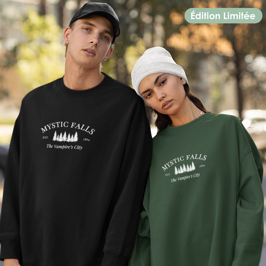 Sweat unisexe - "Mystic Falls"