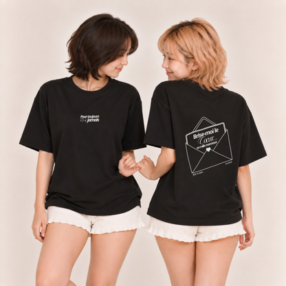 T-shirt unisexe À tous les garçons que j’ai aimés – “Break My Heart”
