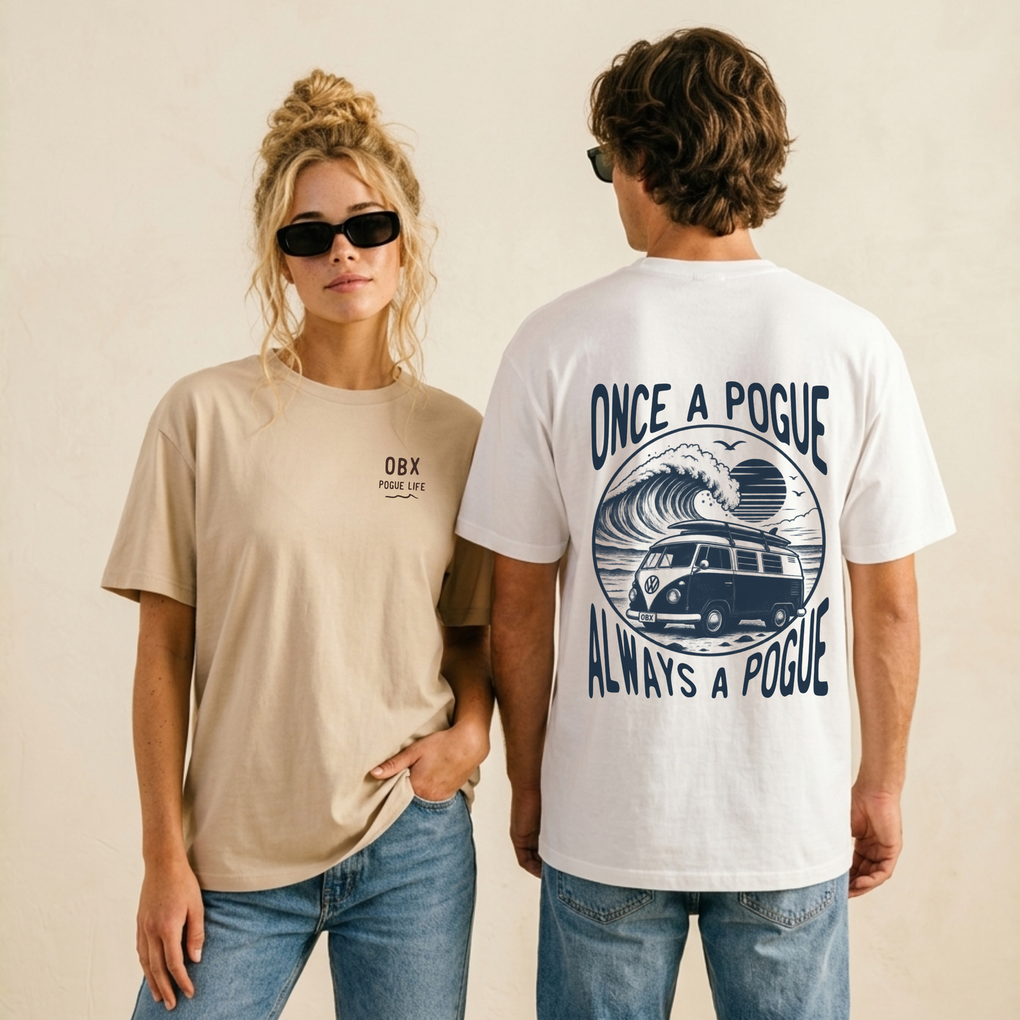 T-shirt unisexe Outer Banks - "OBX"