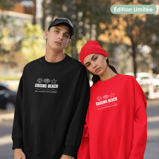 Sweat avec (ou sans) capuche unisexe - "Always Summer"