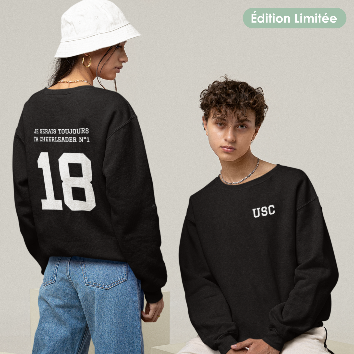 Sweat unisexe – “Cheerleader” | Édition Limitée