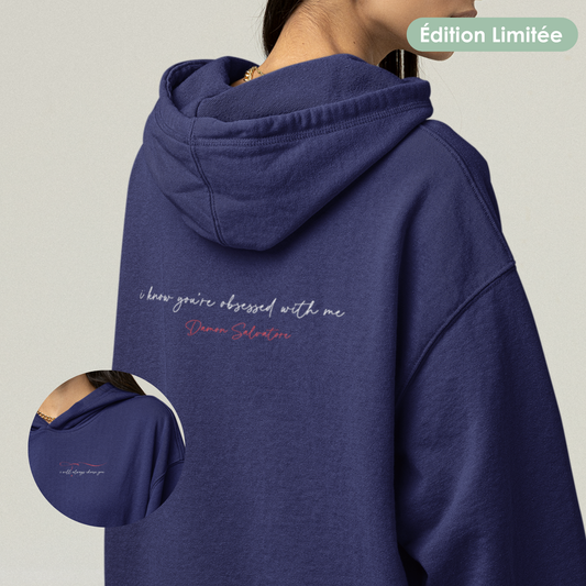 Sweat à capuche unisexe - "Always choose you"