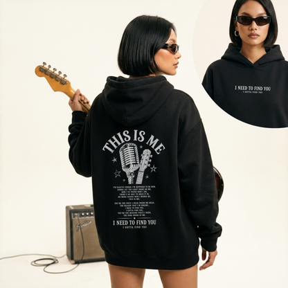 Hoodie unissexo Camp Rock – "This Is Me"