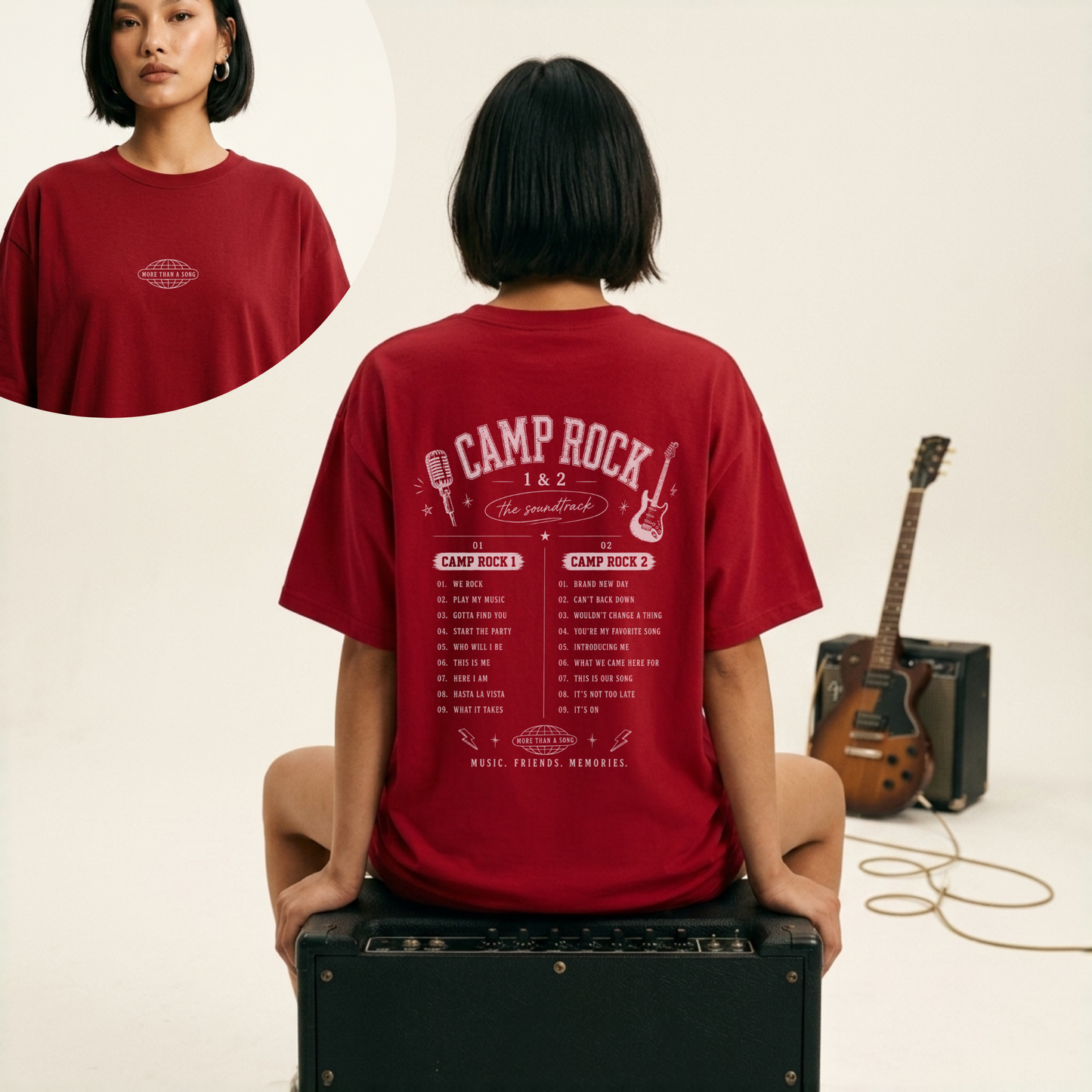 T-shirt unisex Camp Rock – "Soundtrack"