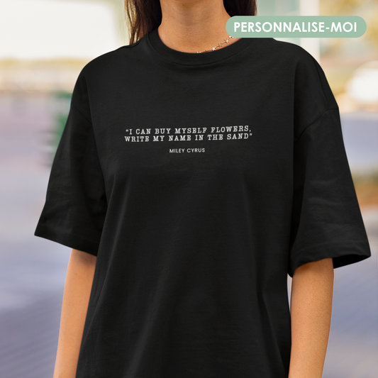 T-shirt personnalise-moi - “Chanson”