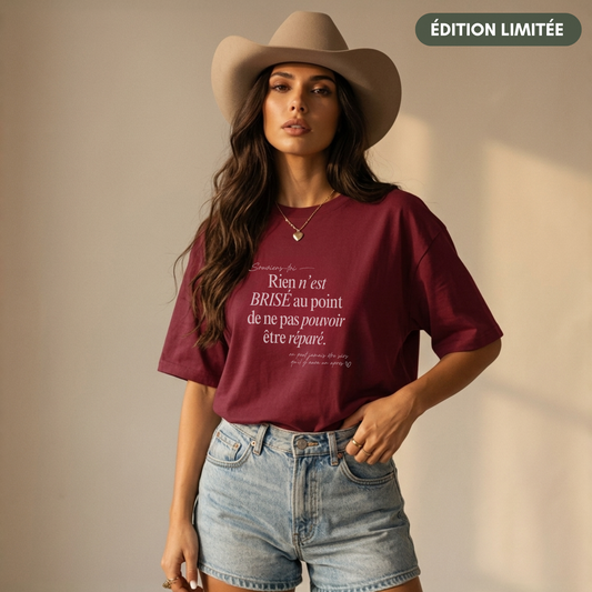 T-shirt unisex Walter Boys – "Not Broken" | Edizione limitata