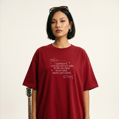 T-shirt unisex Camp Rock – "Play My Music"