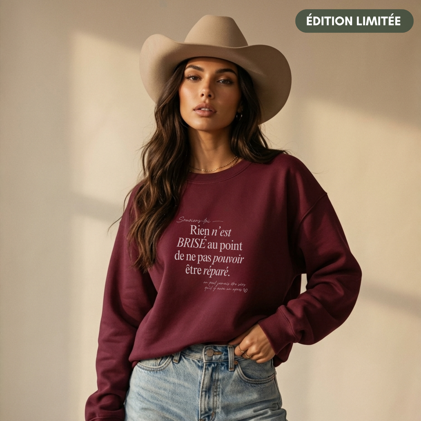 Felpa unisex Walter Boys – "Not Broken" | Edizione limitata