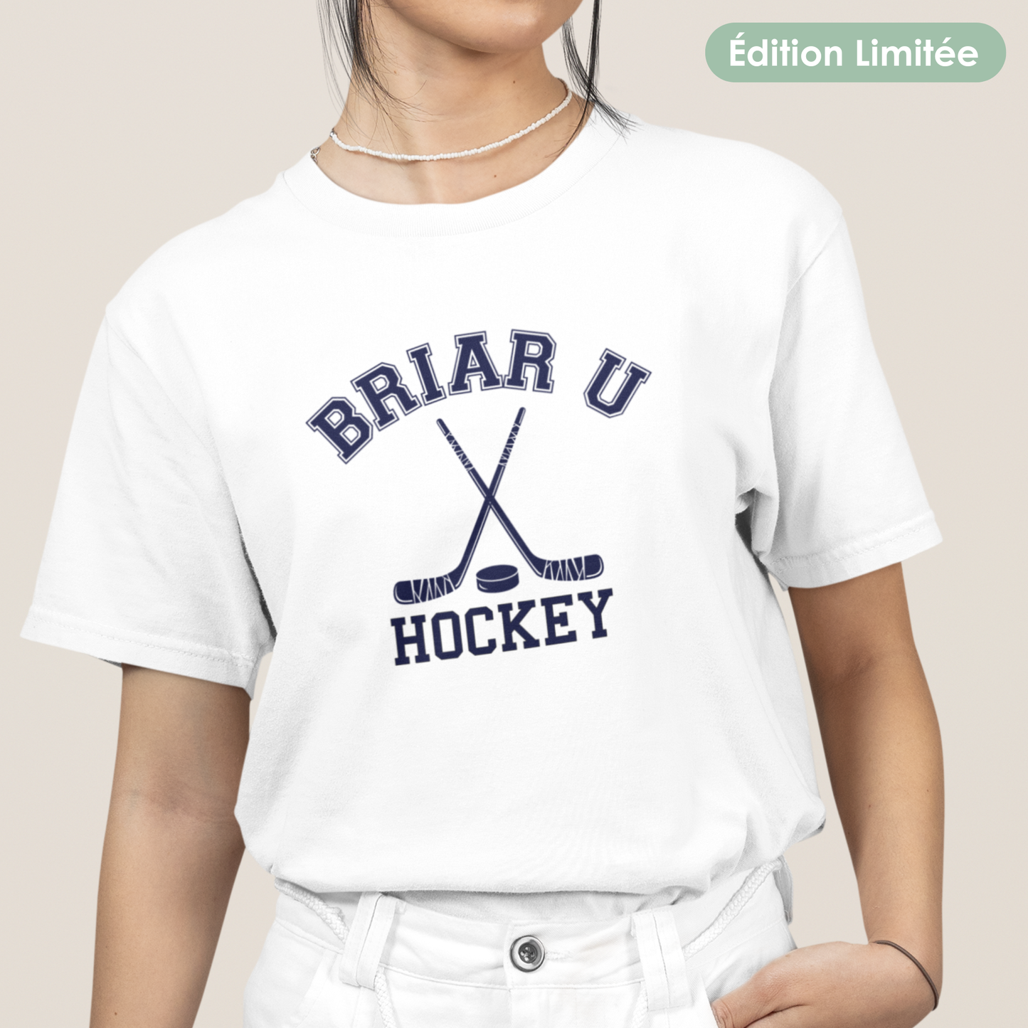 T-Shirt unisexe - "Briar U Hockey"| Édition Limitée