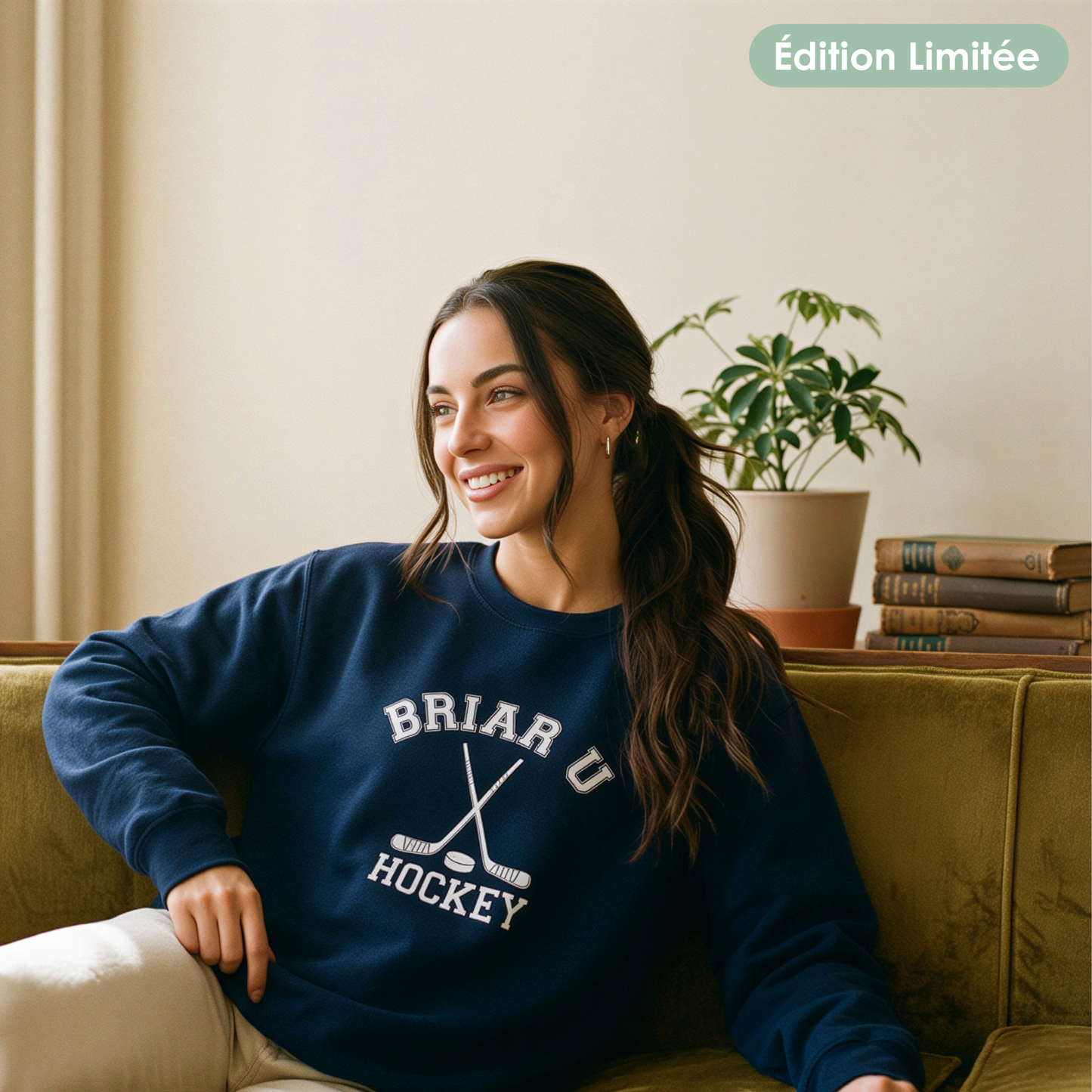 Sweat unisexe - "Briar U Hockey" | Édition Limitée