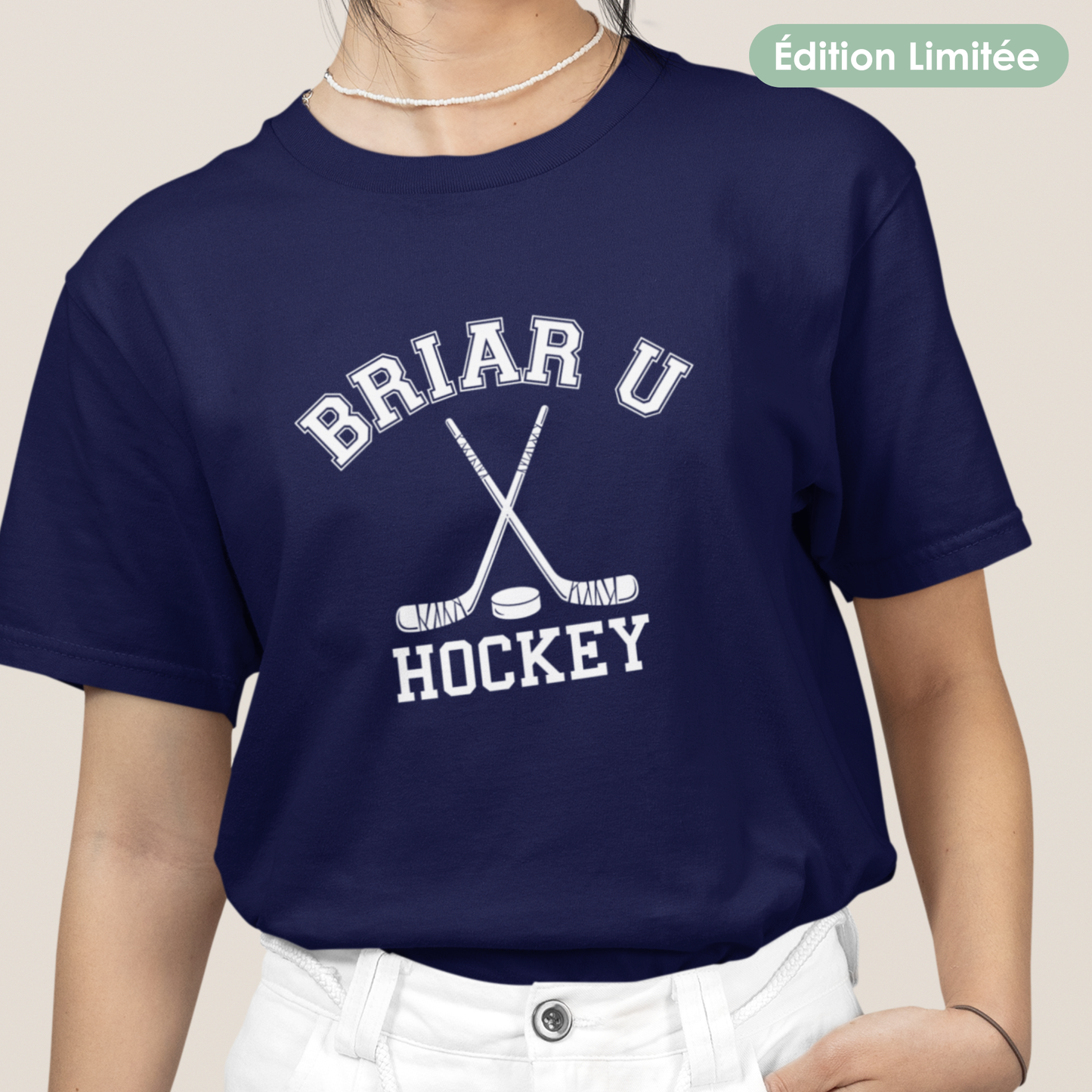 T-Shirt unisexe - "Briar U Hockey"| Édition Limitée