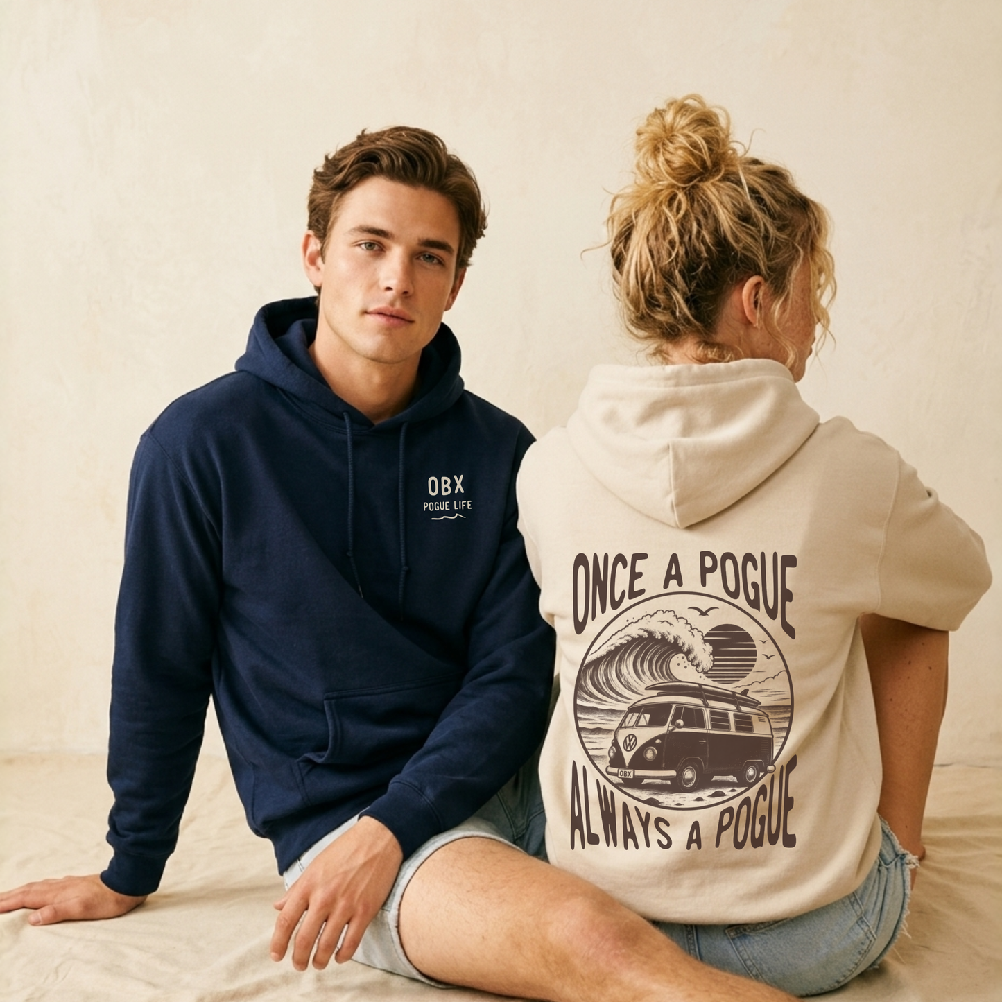 Hoodie unisexe Outer Banks - "OBX"