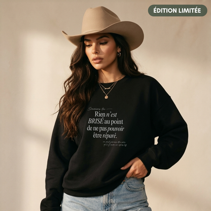 Felpa unisex Walter Boys – "Not Broken" | Edizione limitata