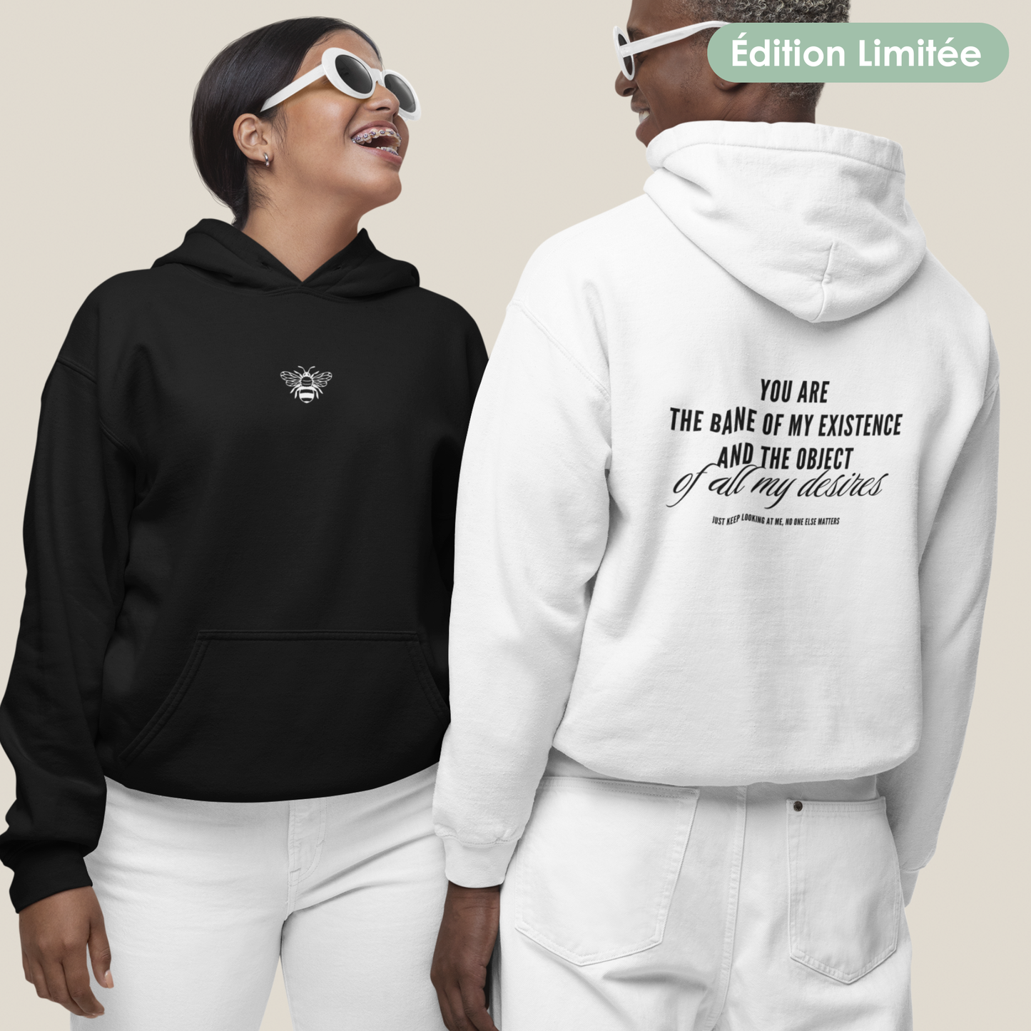 Sweat à capuche unisexe - "Anthony & Kate" | Édition Limitée