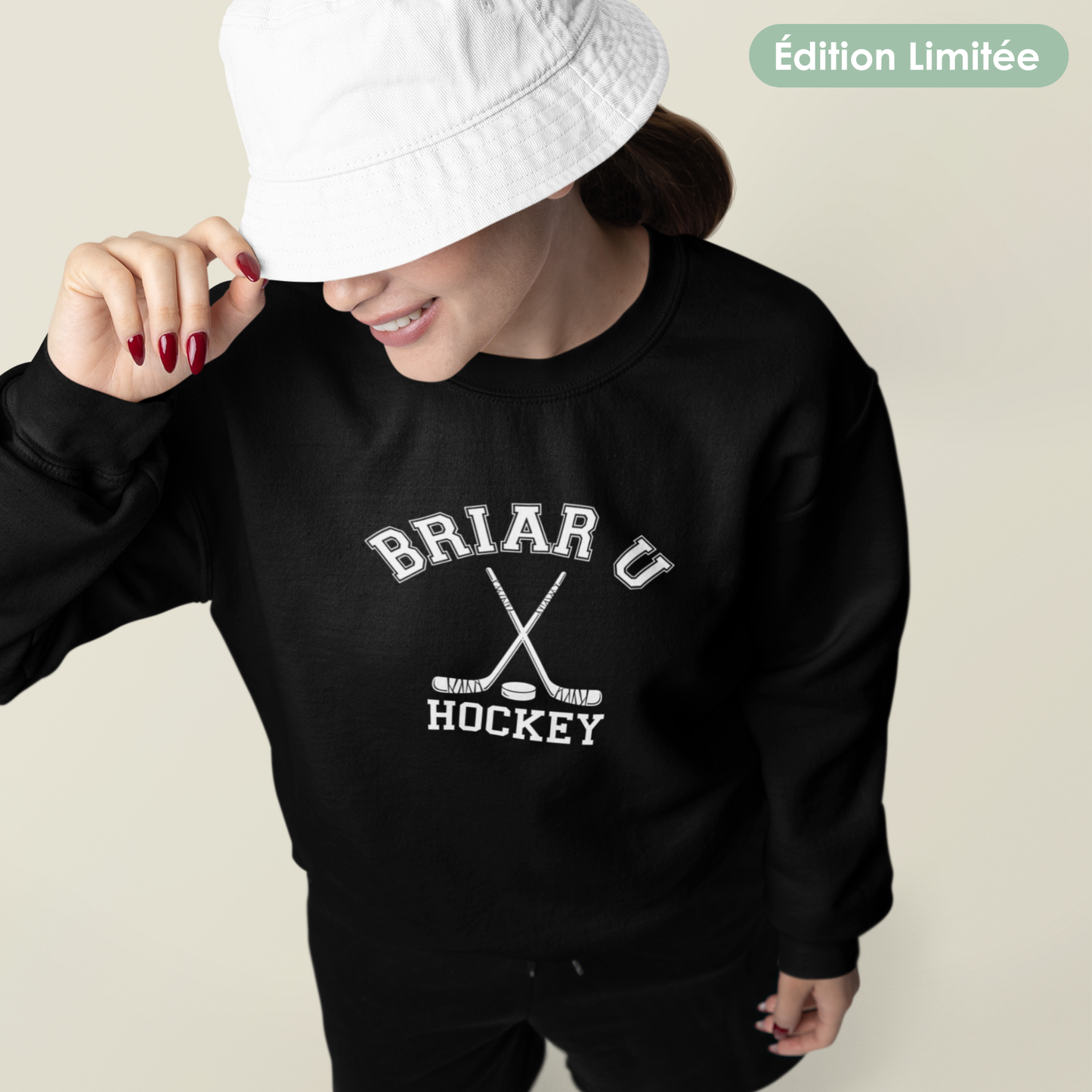 Sweat unisexe - "Briar U Hockey" | Édition Limitée