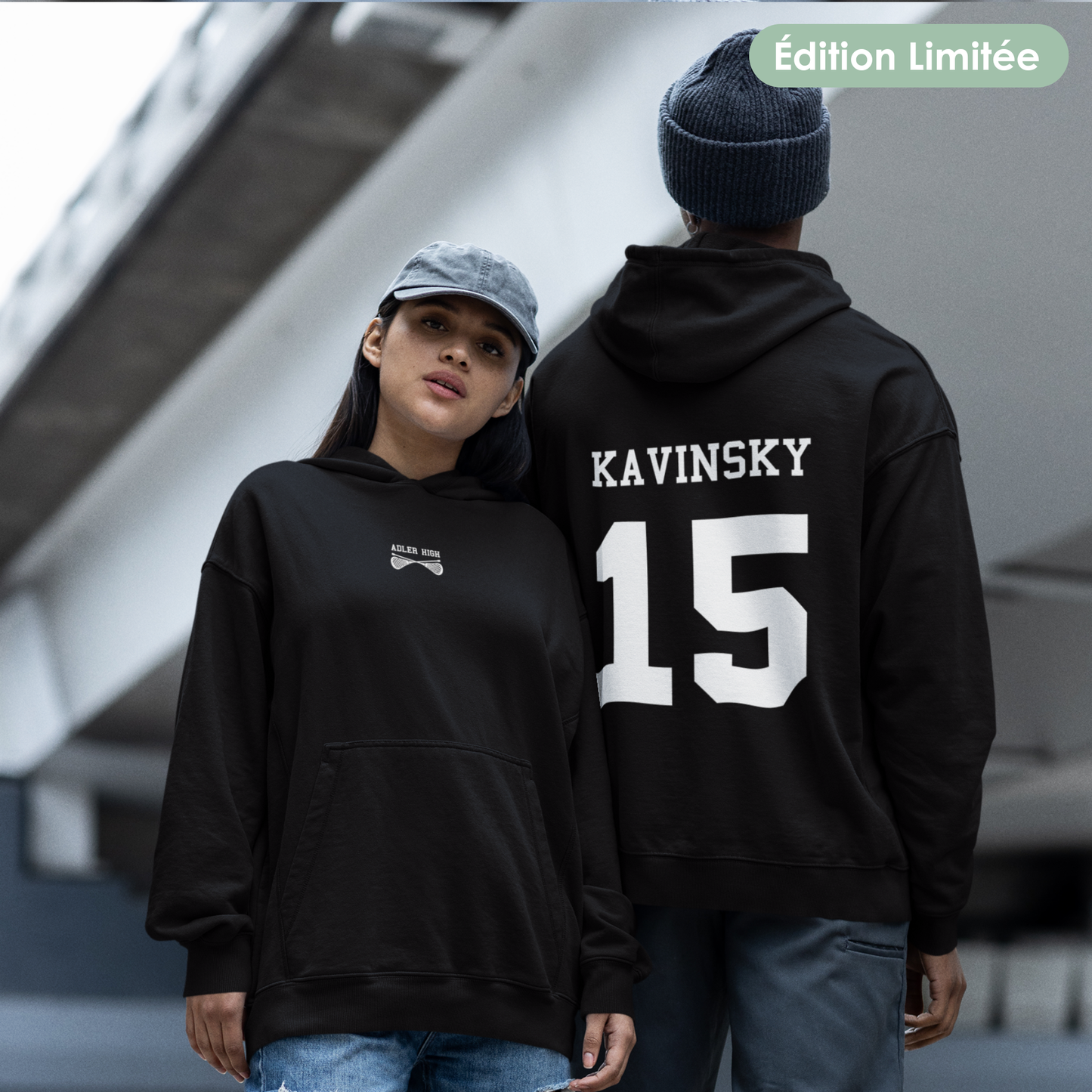 Sweat com Capuz Unissexo "Kavinsky" | Edição Limitada