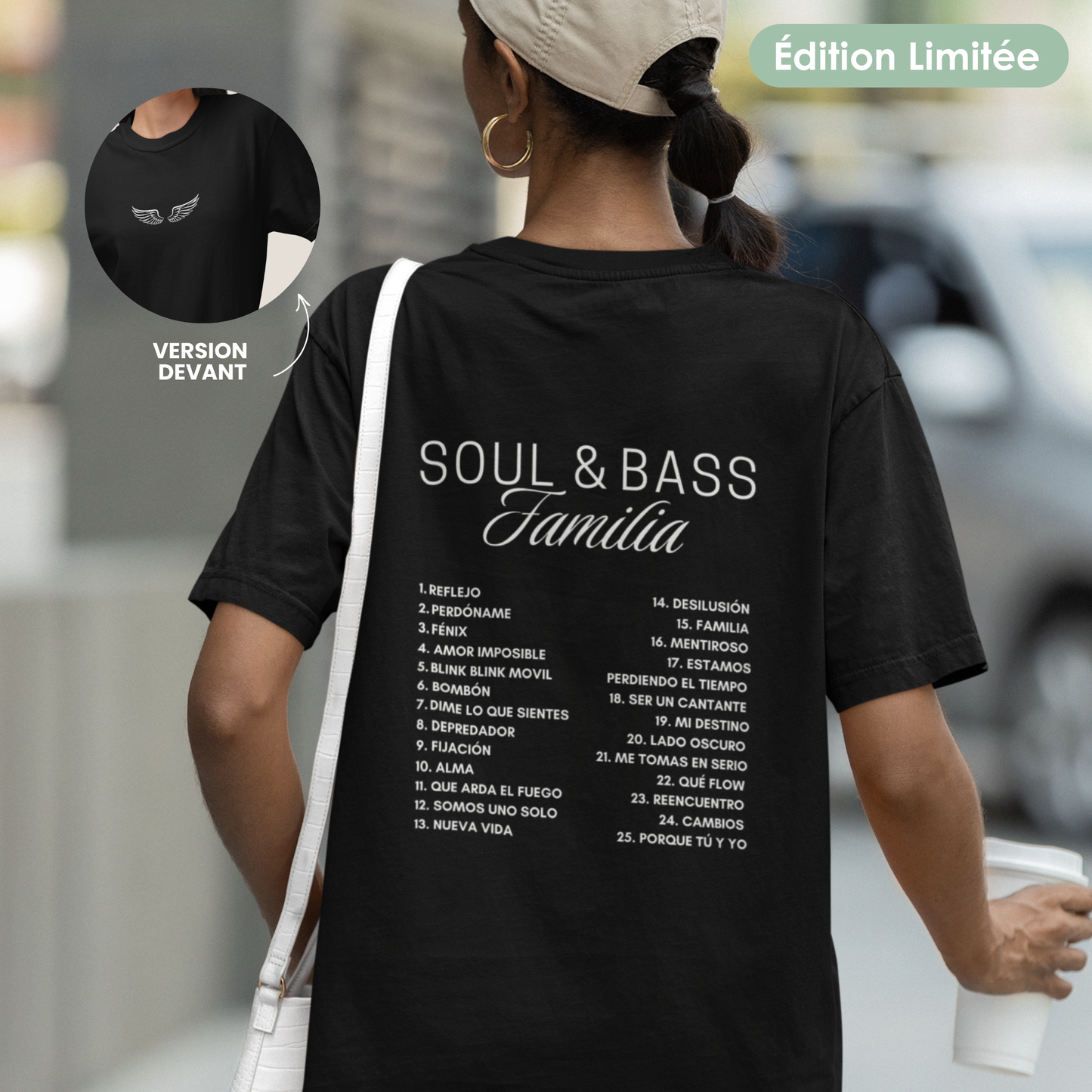 T-shirt unisexe – “Soul & Bass” | Édition Limitée