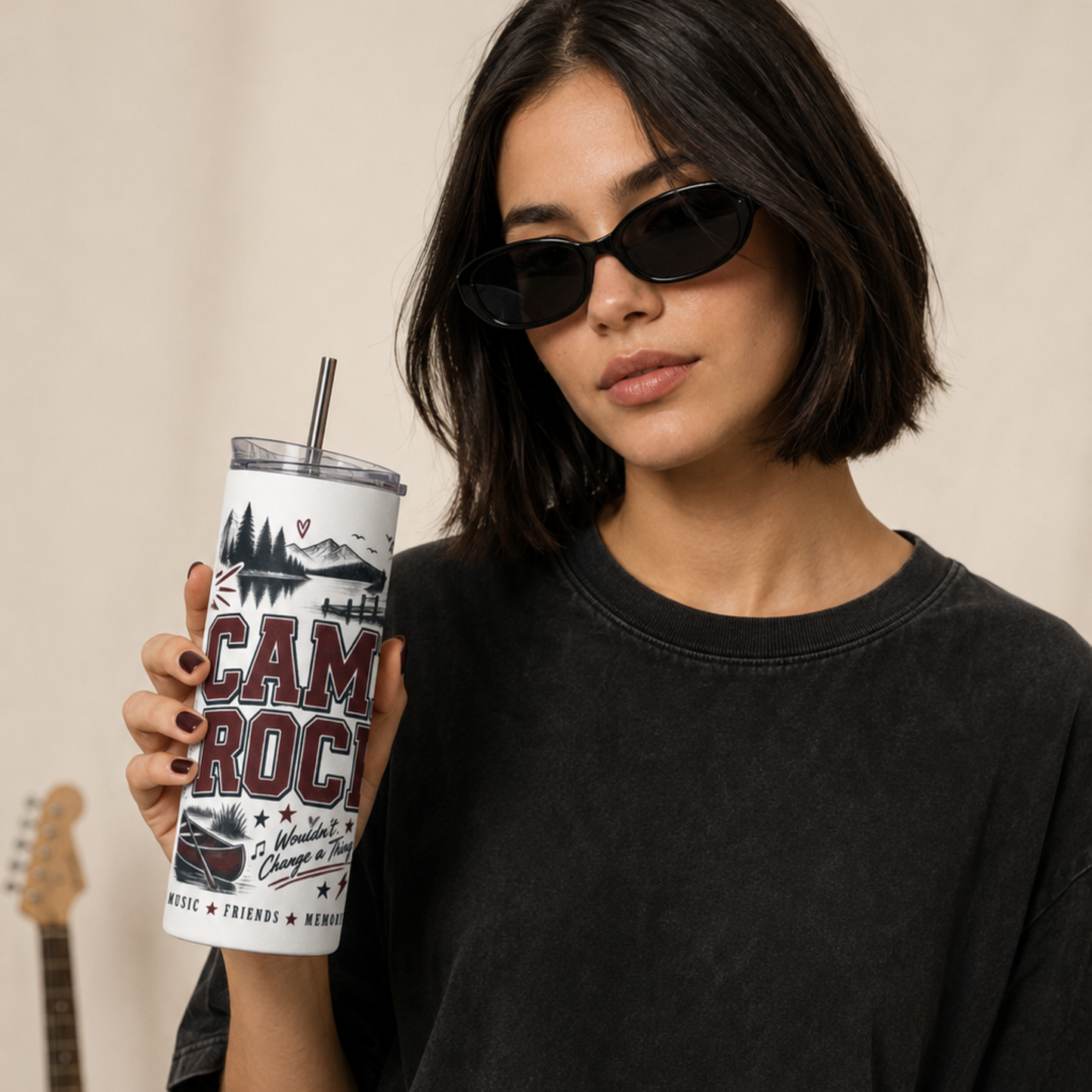 Bicchiere termico Camp Rock – “Music, Friends, Memories”