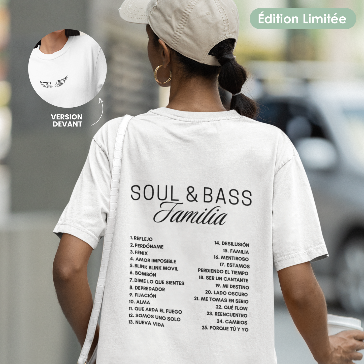 T-shirt unisexe – “Soul & Bass” | Édition Limitée